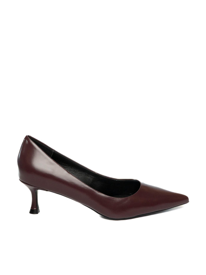 CHICONIC Décolleté pelle bordeaux 236 VIT-BORDEAUX