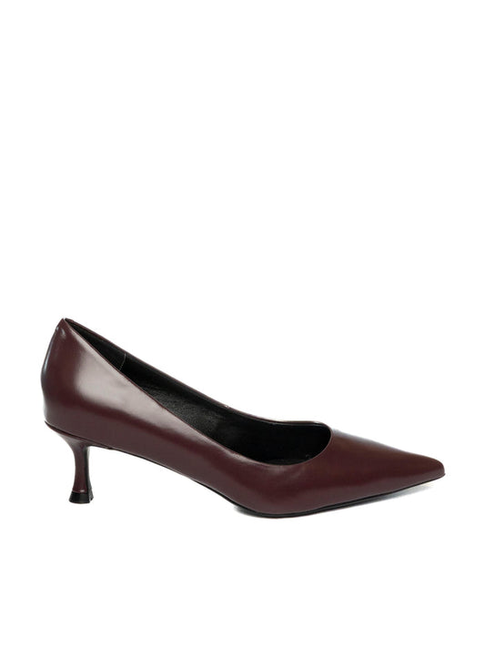 CHICONIC Décolleté pelle bordeaux 236 VIT-BORDEAUX