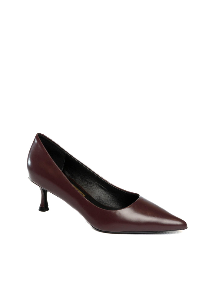 CHICONIC Décolleté pelle bordeaux 236 VIT-BORDEAUX