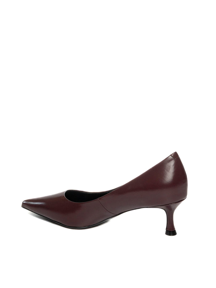 CHICONIC Décolleté pelle bordeaux 236 VIT-BORDEAUX