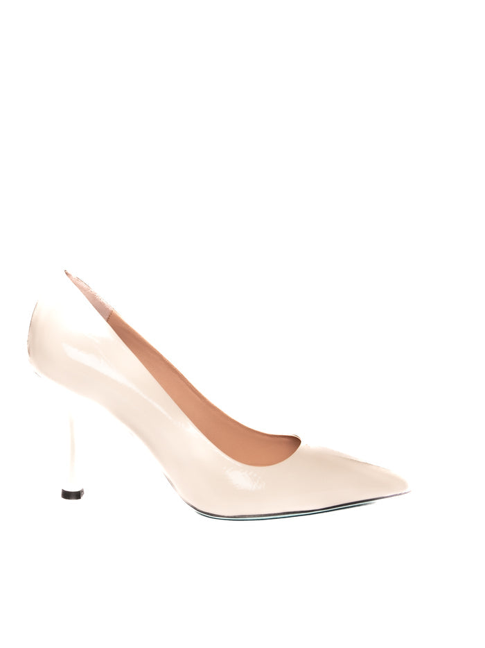 RUSSO G décolleté pelle milk<BR/> ALENA200 VERLUX-MILK