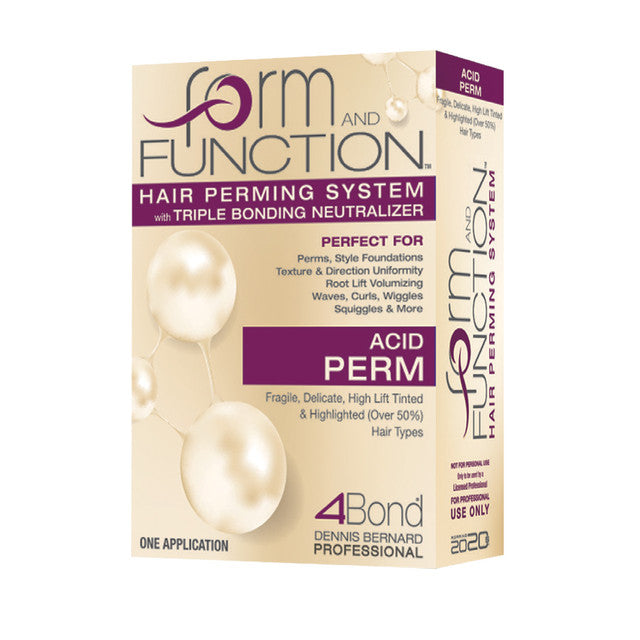 Dennis Bernard FNF form AND FUNCTION Perms
