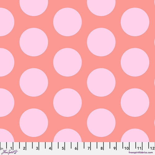 Dinosaur Eggs Blush / ROAR! by Tula Pink