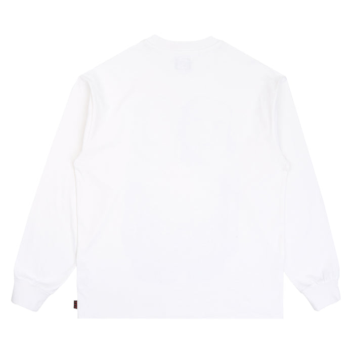 Double Headed L/S - White