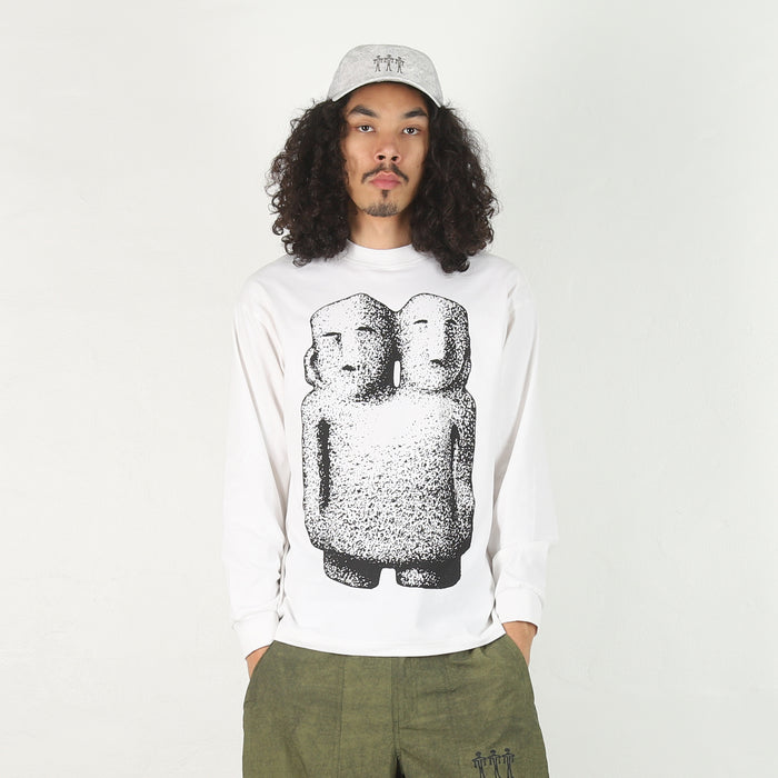 Double Headed L/S - White
