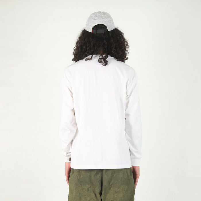 Double Headed L/S - White