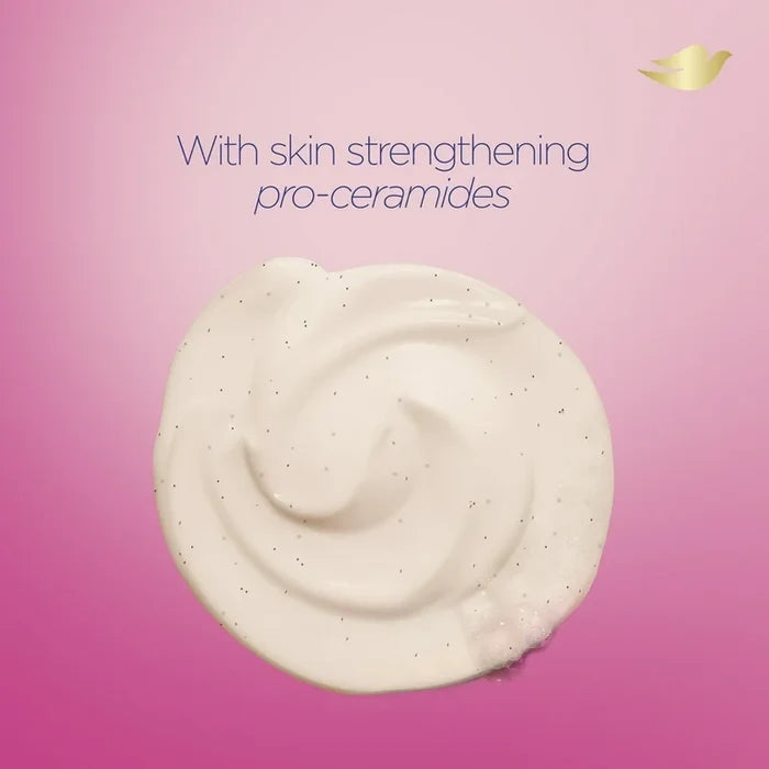 DOVE melanin even tone gentle exfoliates for even skin tone body wash 5% pro ceramide serum with BHA غسول الجسم لتوحيد لون البشرة من دوف