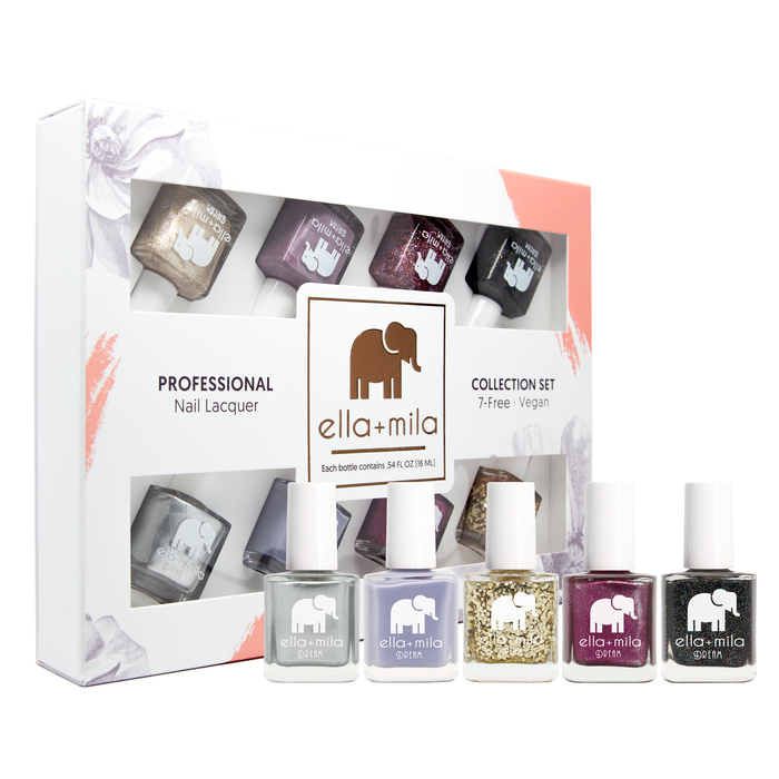 Dream Collection 8-pack nail polish set in its gift box – ella+mila