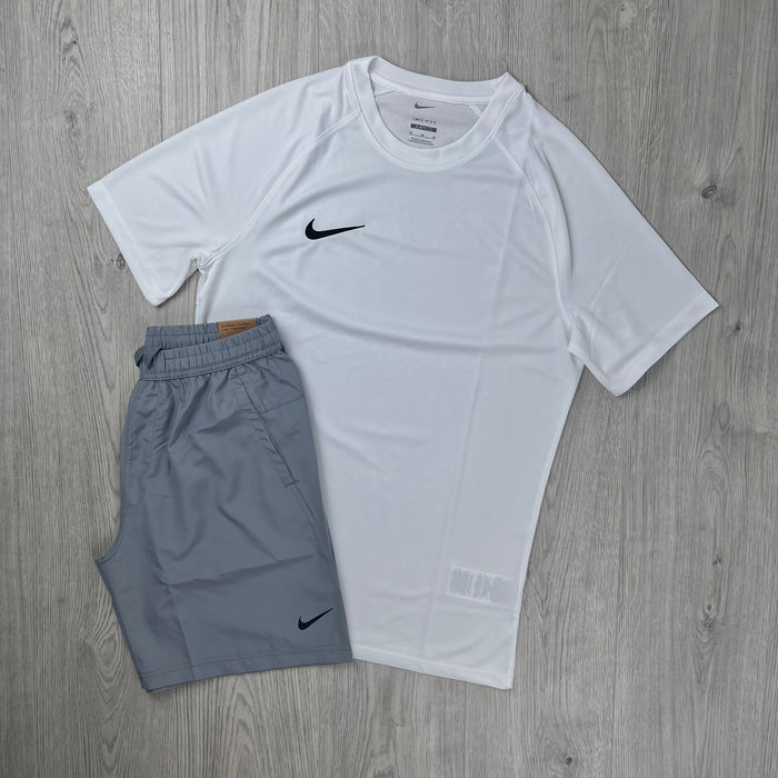 Nike 'Dri-Fit' Pocket Set - White/Grey