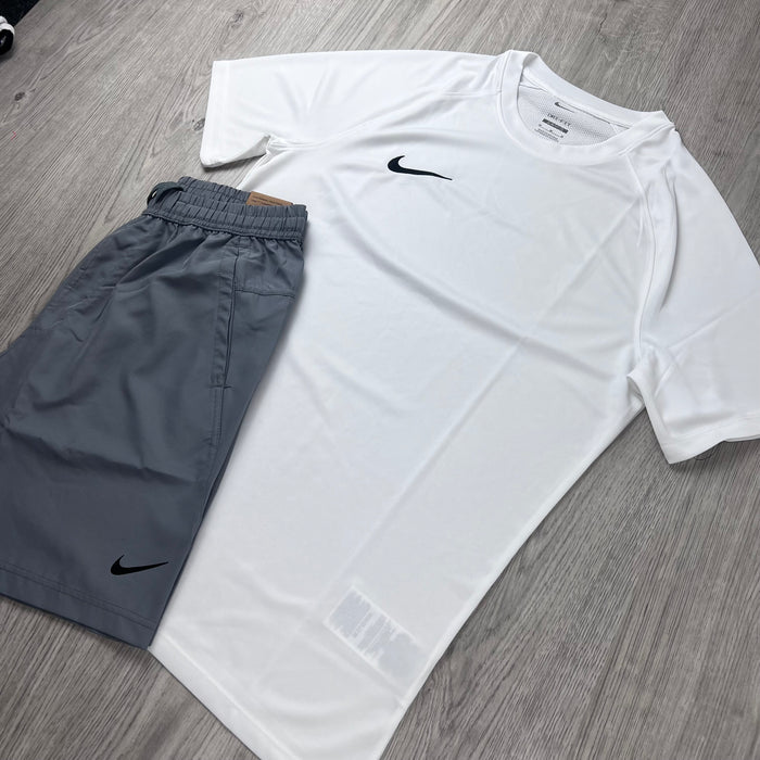 Nike 'Dri-Fit' Pocket Set - White/Grey