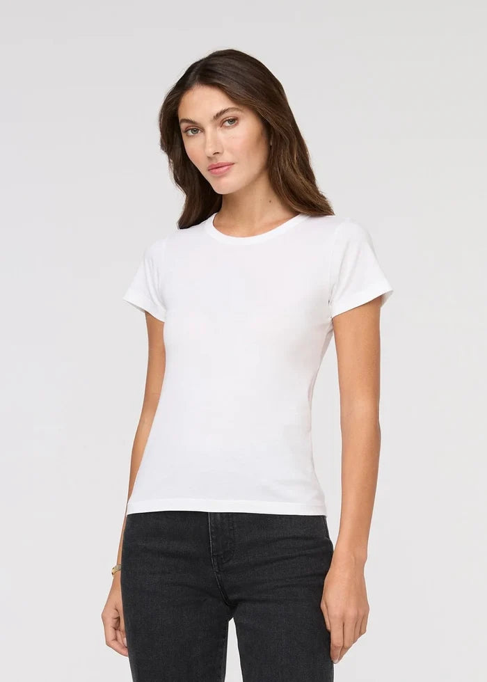 DU/ER PUREPIMA SLIM CREW TEE