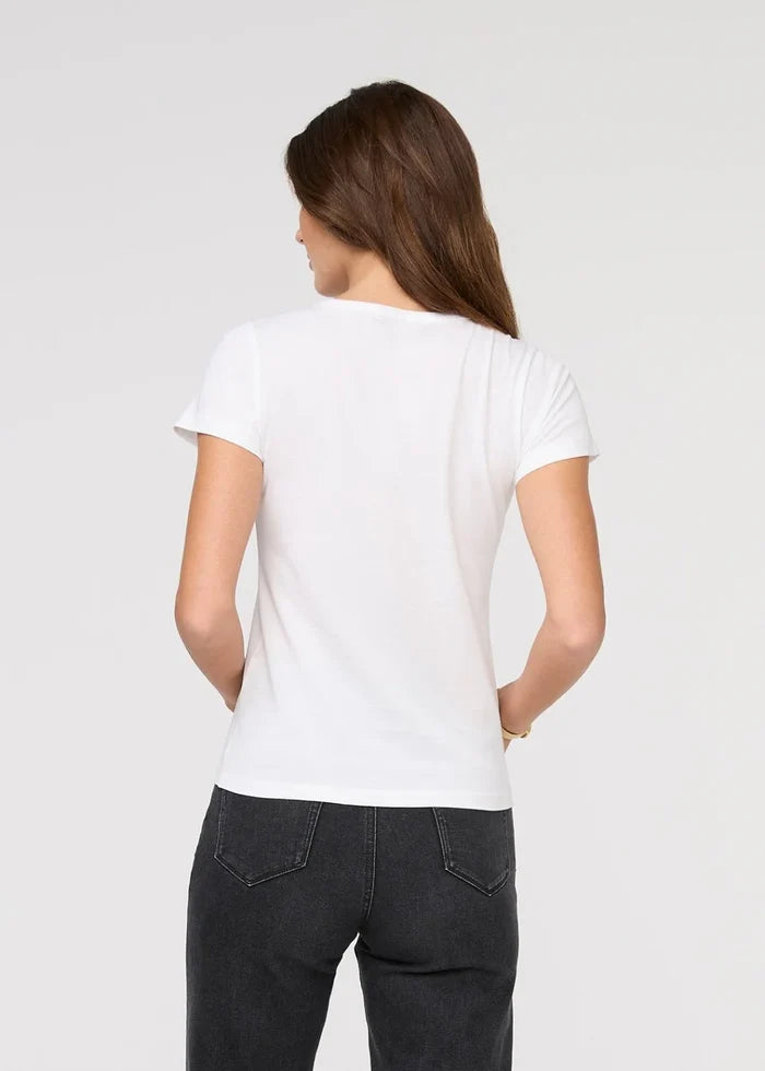 DU/ER PUREPIMA SLIM CREW TEE