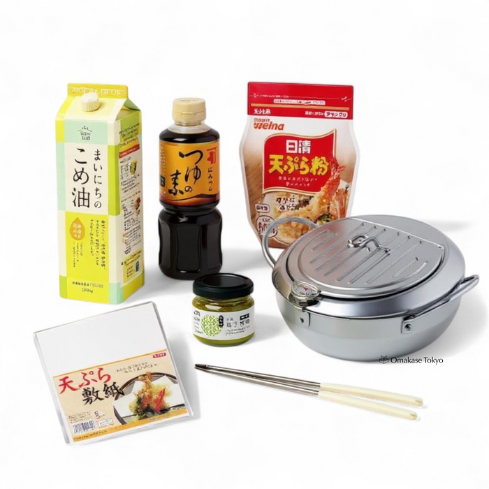 Easy Starter Tempura Cooking set with Tempura Ingredients Kit