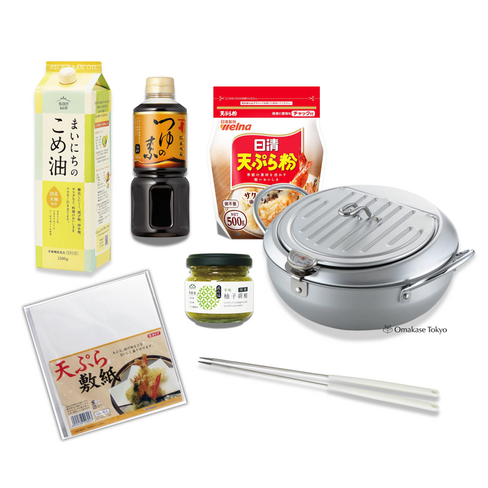 Easy Starter Tempura Cooking set with Tempura Ingredients Kit