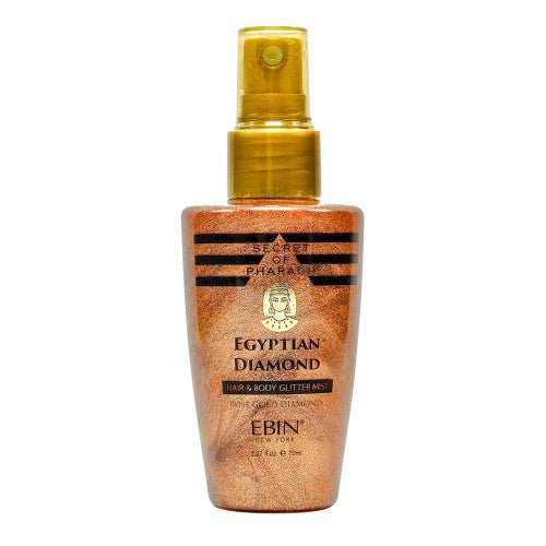Ebin New York Secret of Pharaoh Egyptian Diamond Hair & Body Glitter Mist 2.37oz/ 70ml - ikatehouse