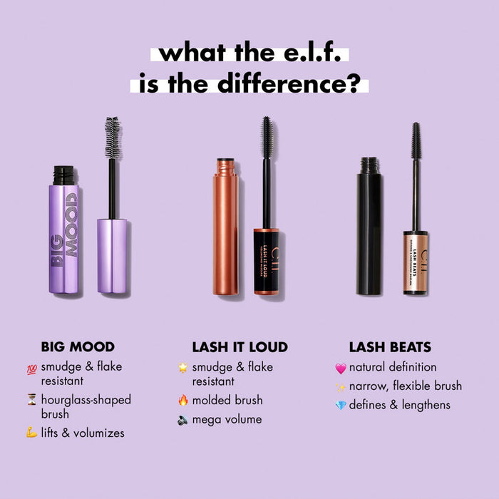 Elf Lashes on Loud Mascara - ikatehouse