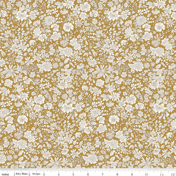 Emily Belle by Liberty Fabrics in Golden Ochre
