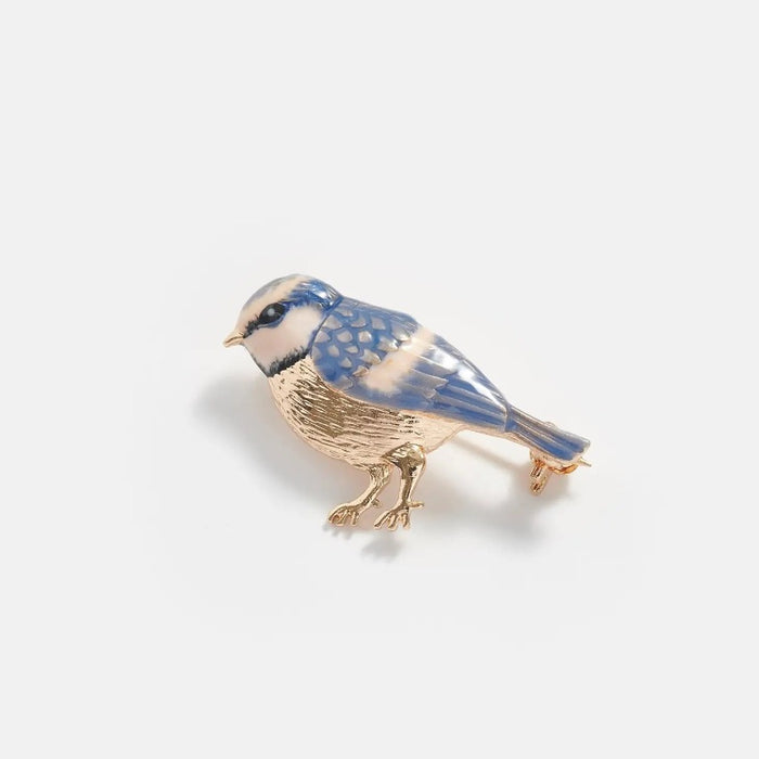 Blue Tit Brooch