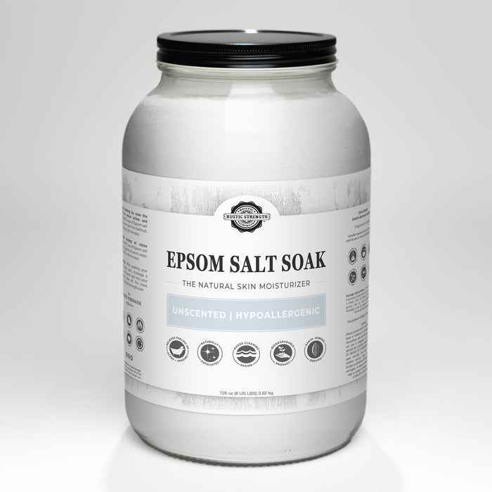 Epsom Salt Soak | Popular Scents or Unscented - Rustic Strength