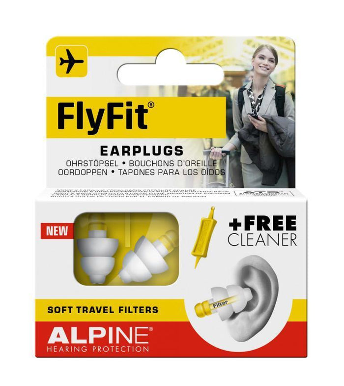 packaging for alpine flyfit earplugs for flying