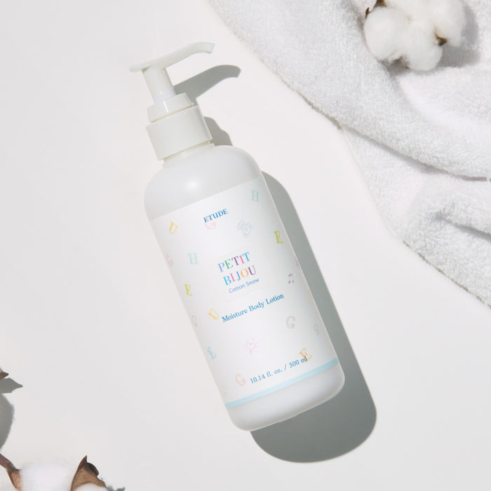 ETUDE Petit Bijou Cotton Snow moisture body lotion مرطب الجسم من ايتود