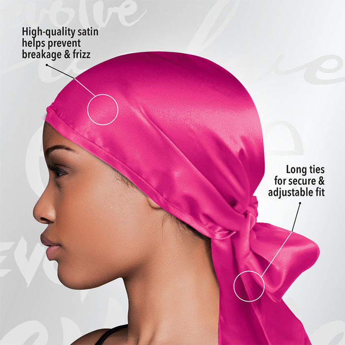 Evolve Satin Wrap Scarf [Fuchsia] #4406