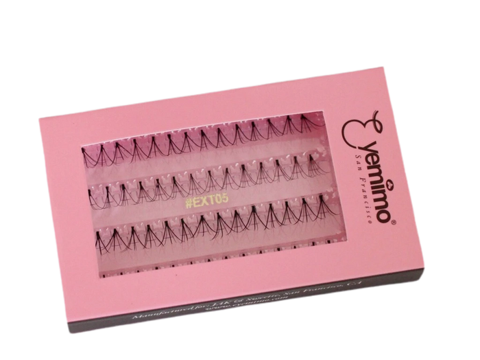 #EXT05 - Cluster Eyelash Extensions (12-13mm - Black)