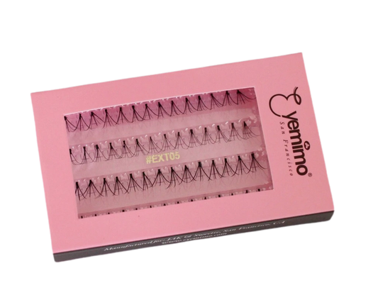 #EXT05 - Cluster Eyelash Extensions (12-13mm - Black)