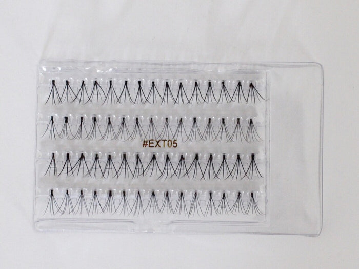#EXT05 - Cluster Eyelash Extensions (12-13mm - Black)