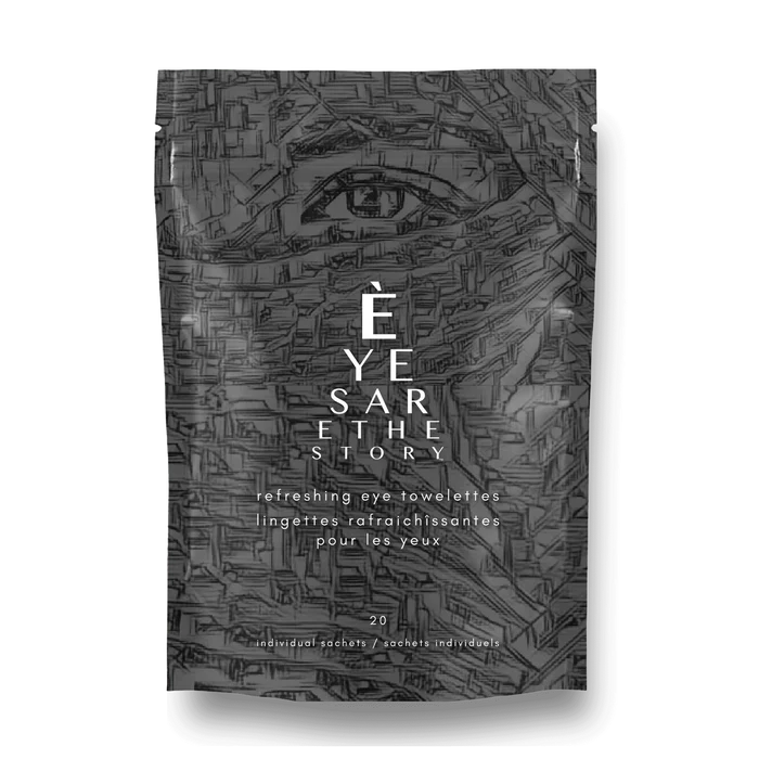 ÈYES ARE THE STORY™ | Eye Proof Refreshing Towelettes (Pack of 20)