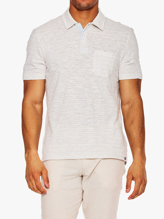 Faherty Short Sleeve Breeze Polo