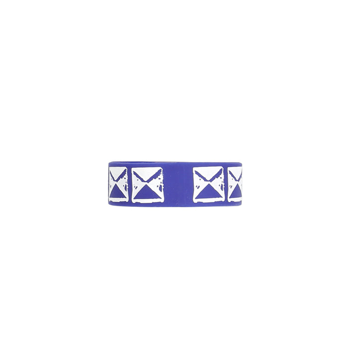 Faux Stud Bracelet - White/Purple