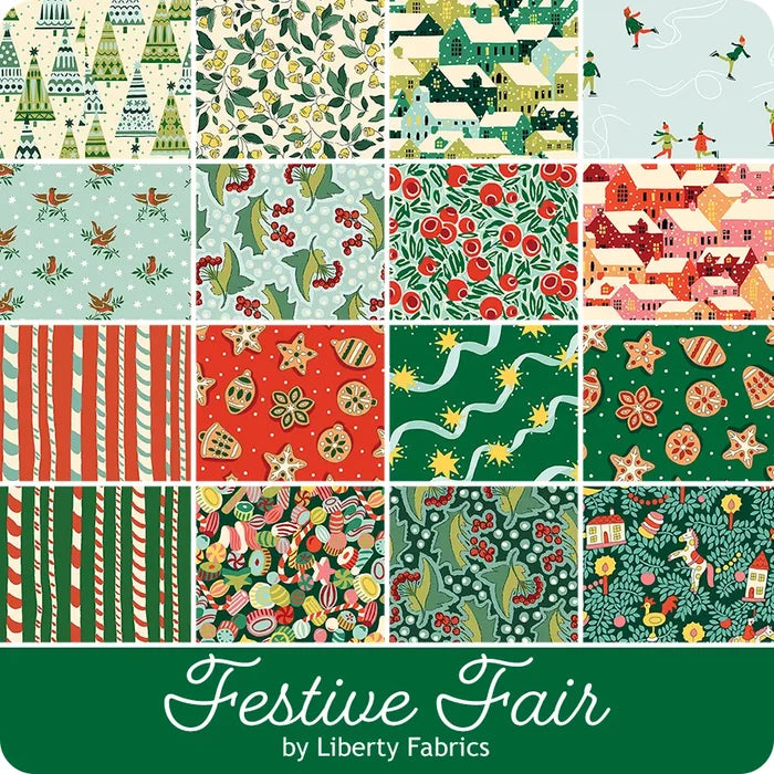Festive Fair by Liberty Fabrics Pre-Cuts