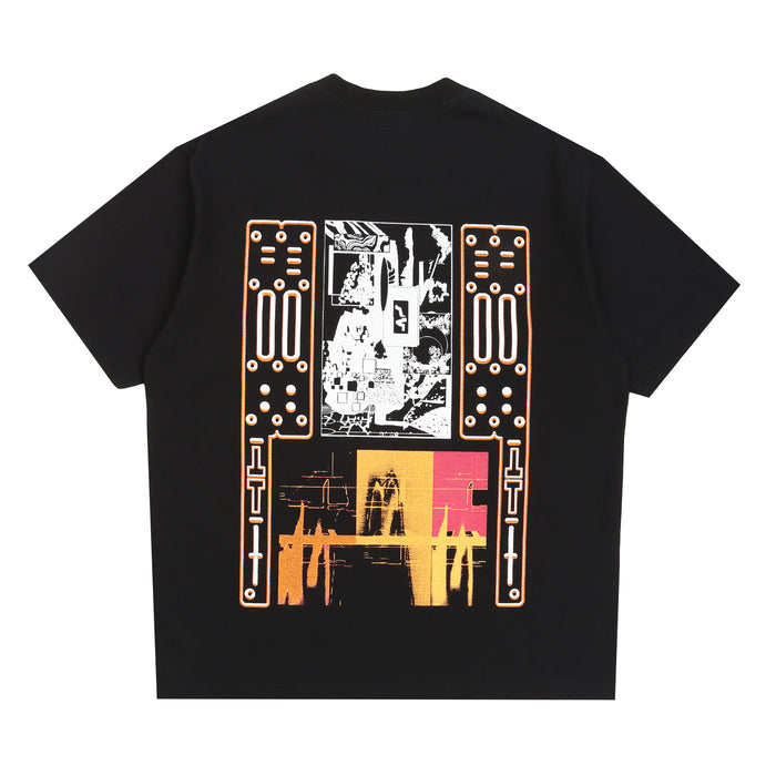 FK Illusory Compartments T-Shirt - Black