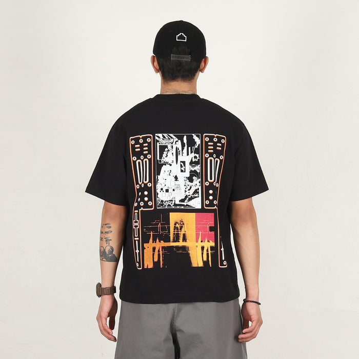 FK Illusory Compartments T-Shirt - Black