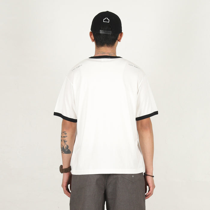 FK Sequencing Patch Ringer T-Shirt - White