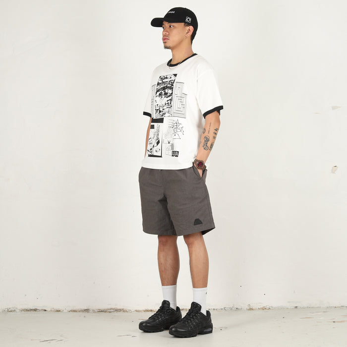 FK Sequencing Patch Ringer T-Shirt - White
