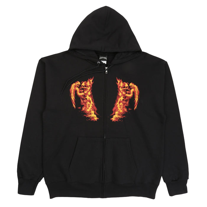 Flame Zip Up - Navy