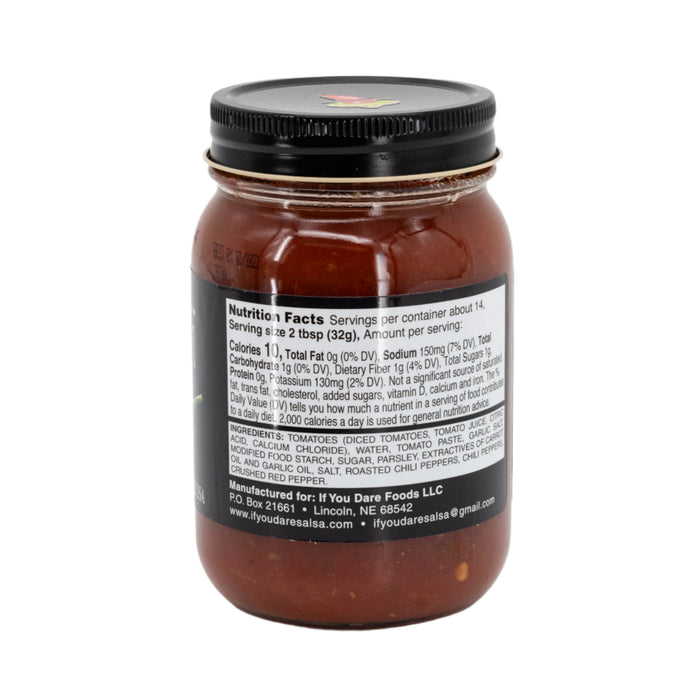 Flicker Of Fire Mild Salsa | 15.5 oz | If You Dare Foods