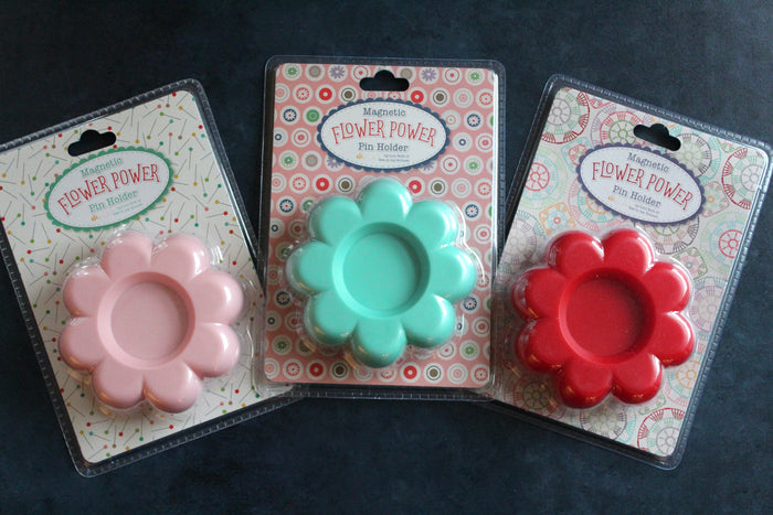 Flower Power Magnetic Pin Holder by Lori Holt