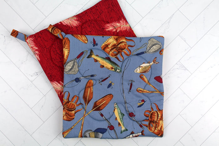 Fly Fishing Potholder