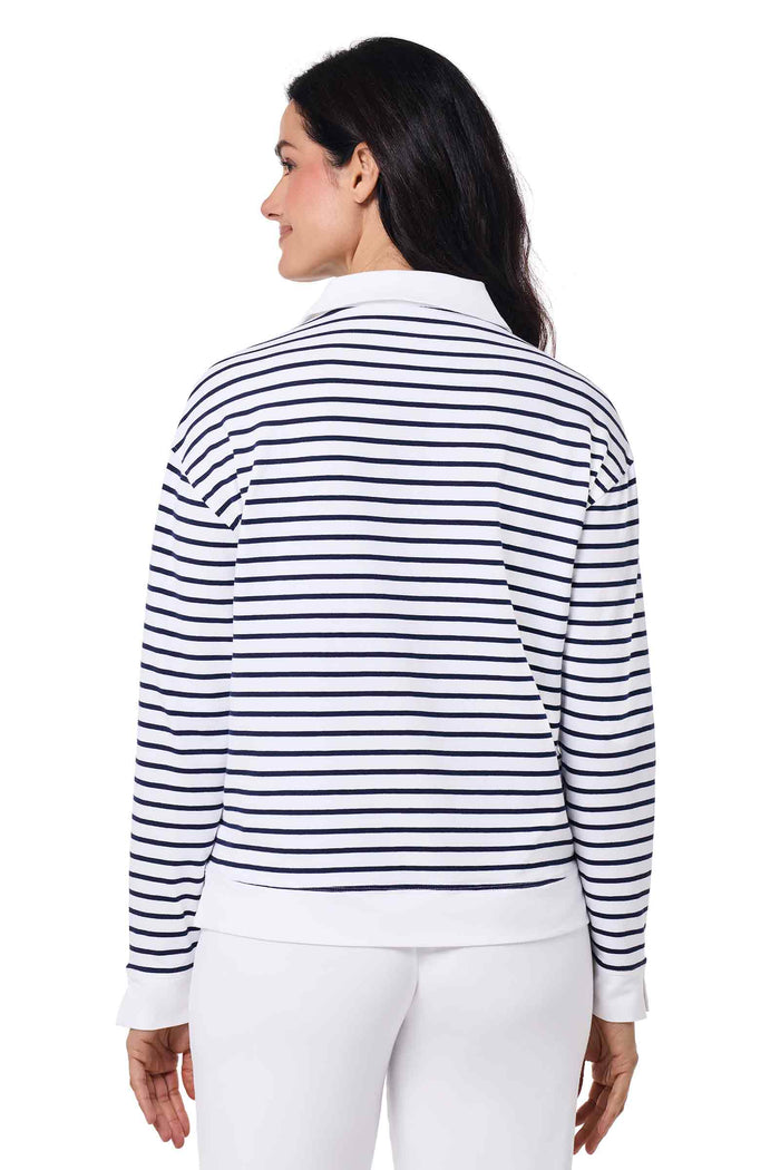 Color_White/Navy Stripe