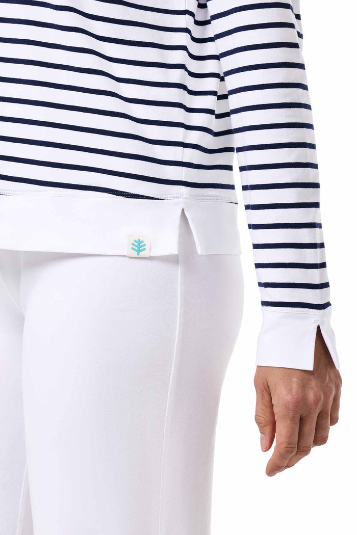 Color_White/Navy Stripe