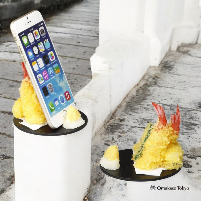 Food Sample Smartphone Stand Tempura