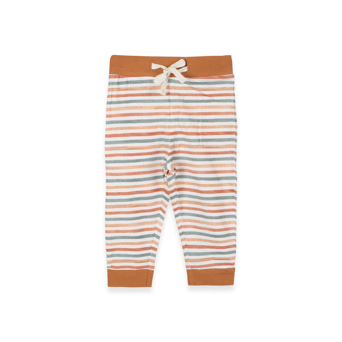 Forest Animals Fox Bear Baby Top & Pants Set (Organic Jersey)