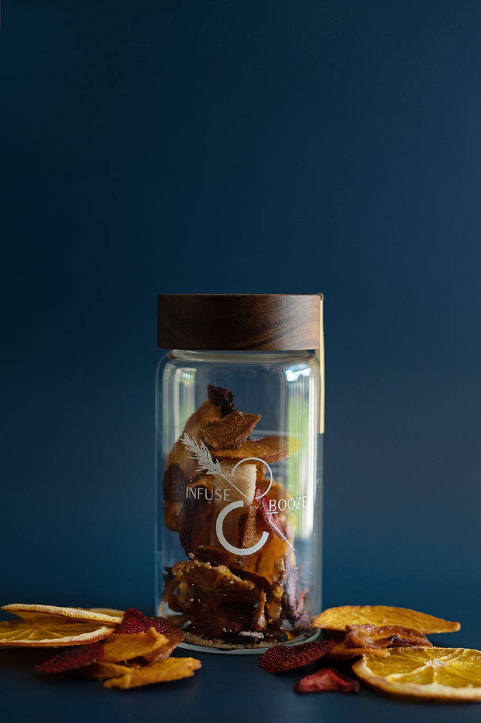 French Mimosa Cocktail Infusion Jar