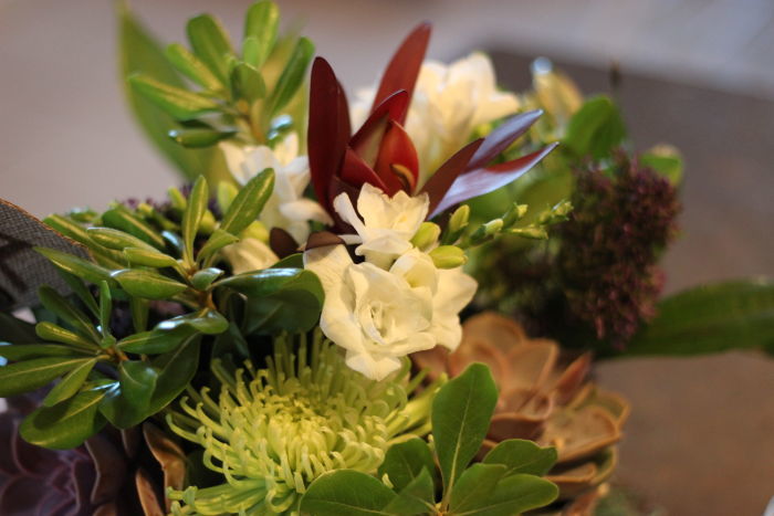 Fresh Green & Purple Organic Wedding