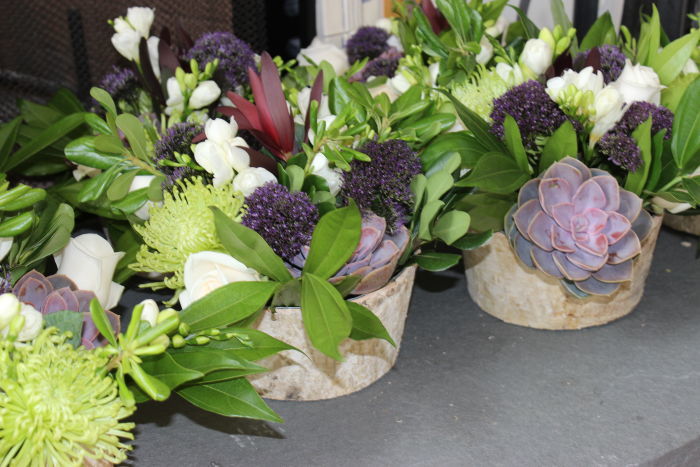 Fresh Green & Purple Organic Wedding