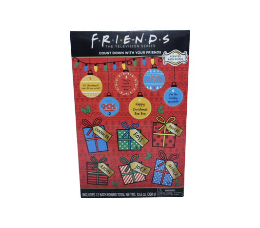 FRIENDS The Television Series count down with your friends include 12 bath bombs total