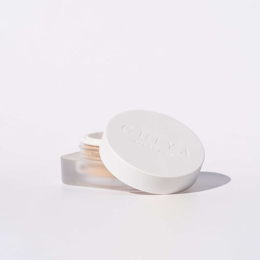 Fusion semi-loose mineral powder